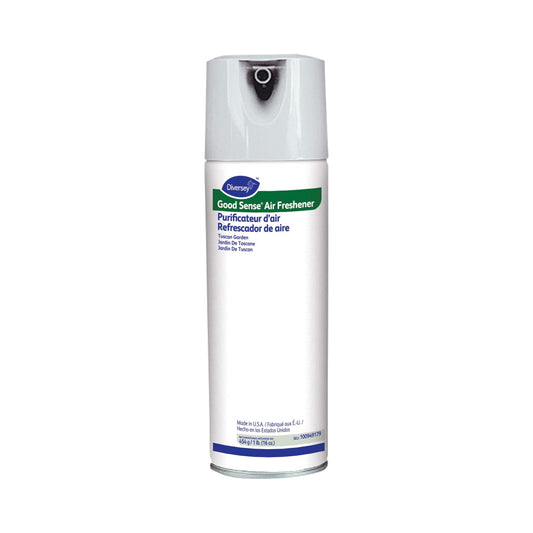 Lata de aerosol de 454g del aromatizante Good Sense Tuscan Garden de Diversey.