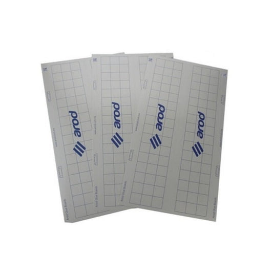 Trampa engomada blanca de repuesto para equipos atrapamoscas Diversey, mostrando su superficie adhesiva.