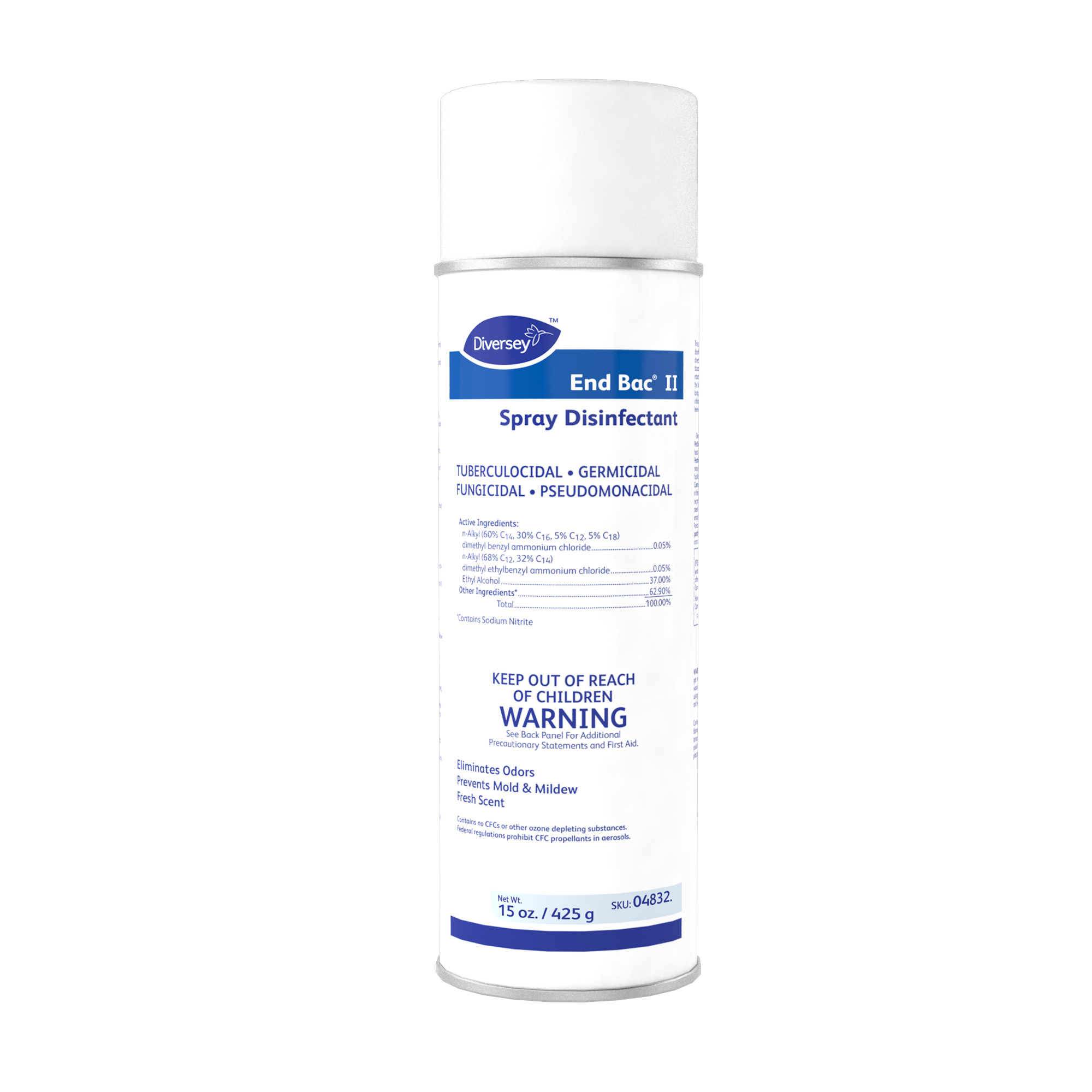 Desinfectante Aerosol End Bac II Diversey 4832 - 15oz