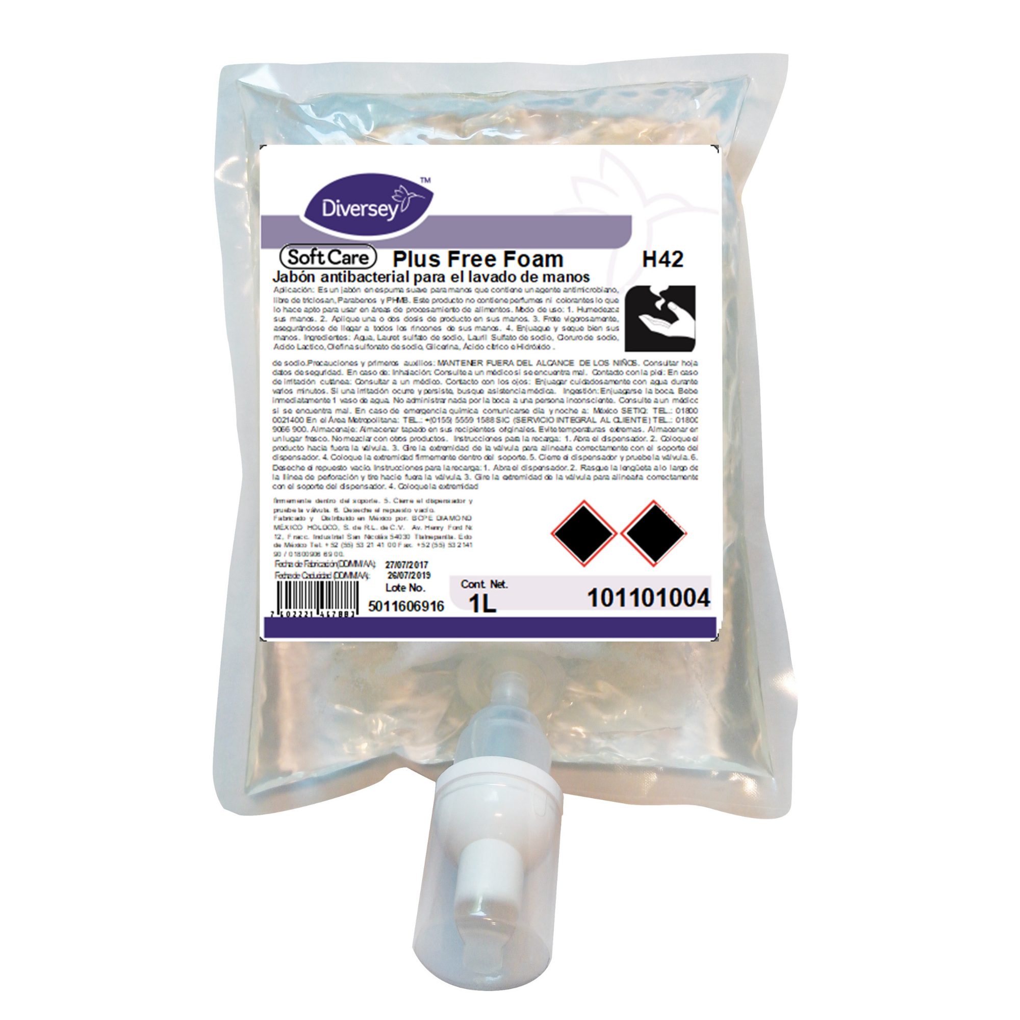 SOFT CARE PLUS FREE FOAM H42 6X1L W5016