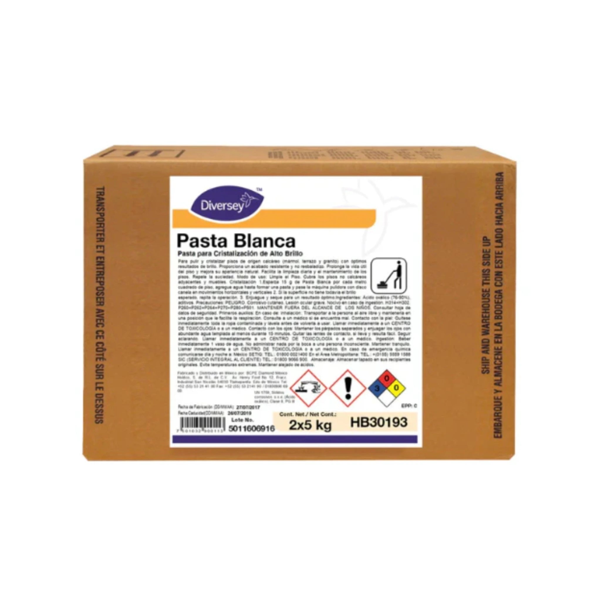 Pasta Blanca para Cristalización de Pisos de Alto Brillo | HB30193 | HB30189