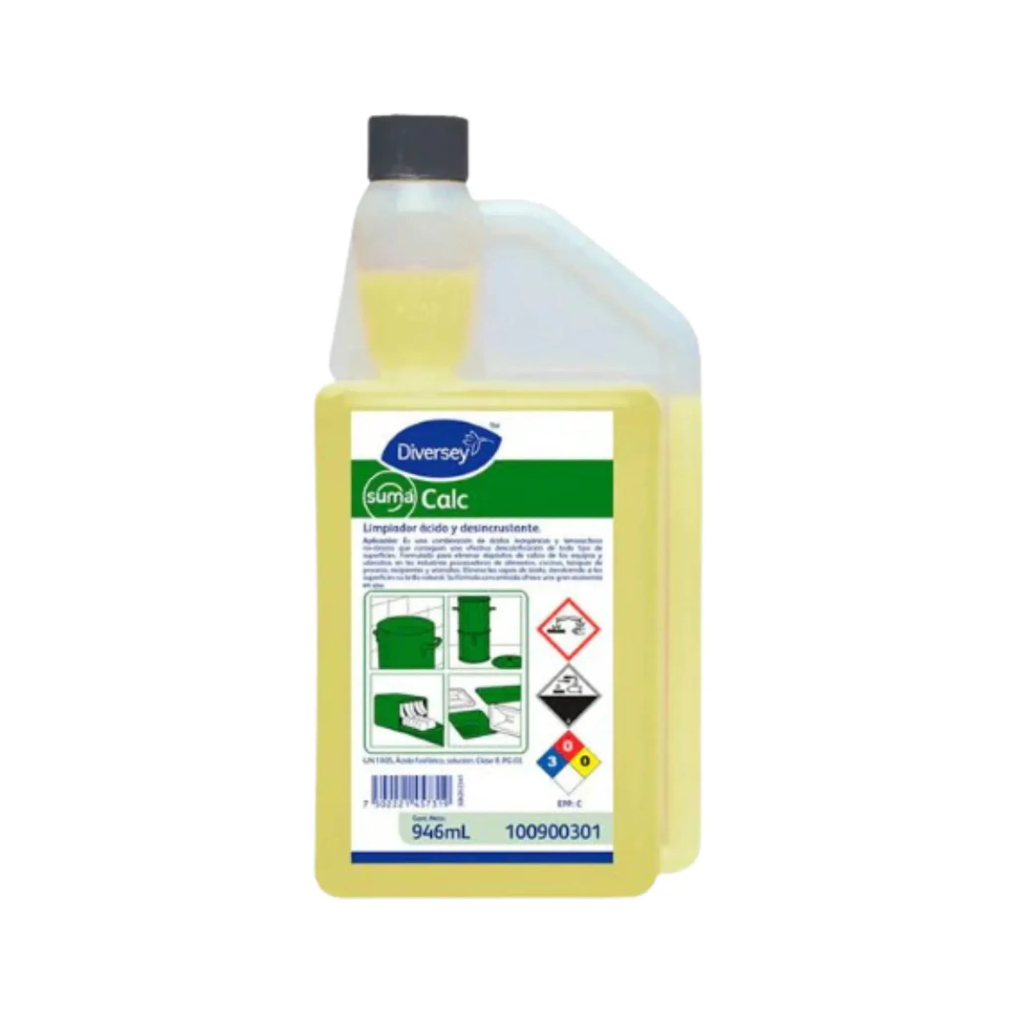 Comparativa del antes y después de una superficie metálica con óxido, mostrando el brillo restaurado gracias a Suma Calc.