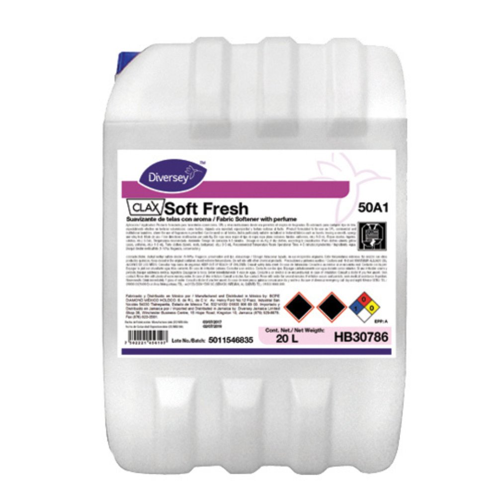 Diversey¬Æ Cuidado de Prendas Clax Soft Fresh 50A1 (HB30786 - HB30785 - HB30787) - Karlan ¬°Marca la Limpieza!HB30589