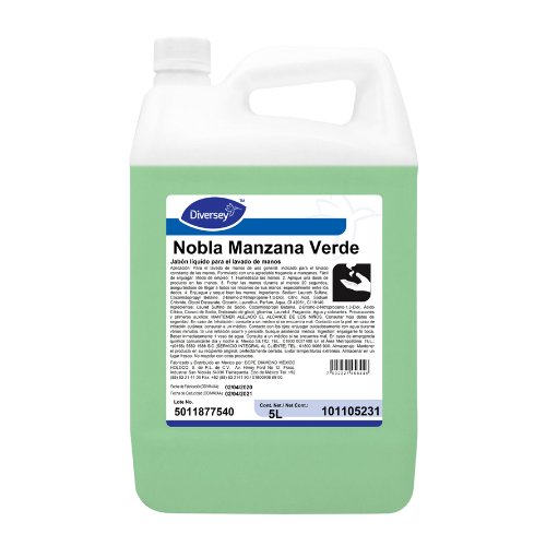 Diversey® Cuidado Personal Nobla Manzana Verde Jabón Liquido - Karlan ¡Marca la Limpieza!101105231